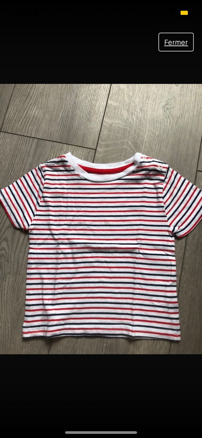 T-shirt 6/9 mois