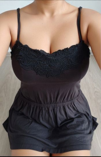 Robe courte noire Enemy Jeans taille M 