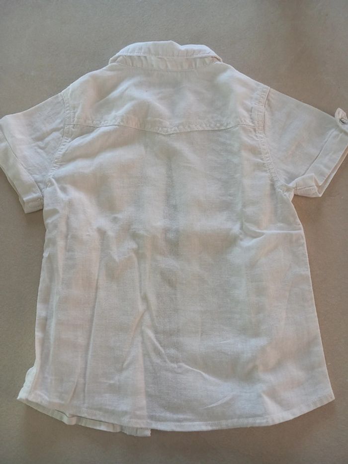 Chemise blanche manche courte - photo numéro 2