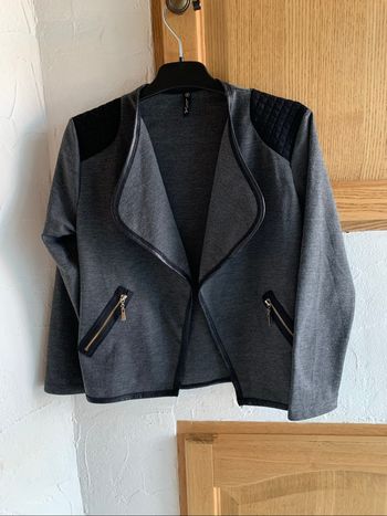 Cardigan gris 8 ans