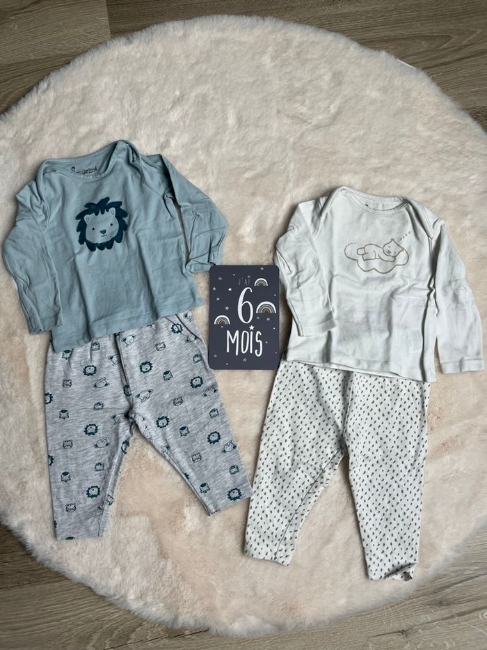 Lot de pyjamas été 6 mois