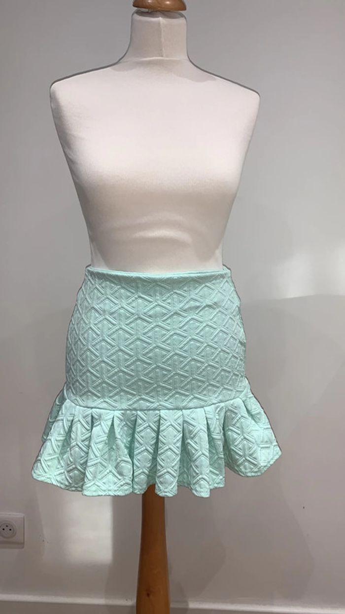 Jupe vert d’eau Missguided
