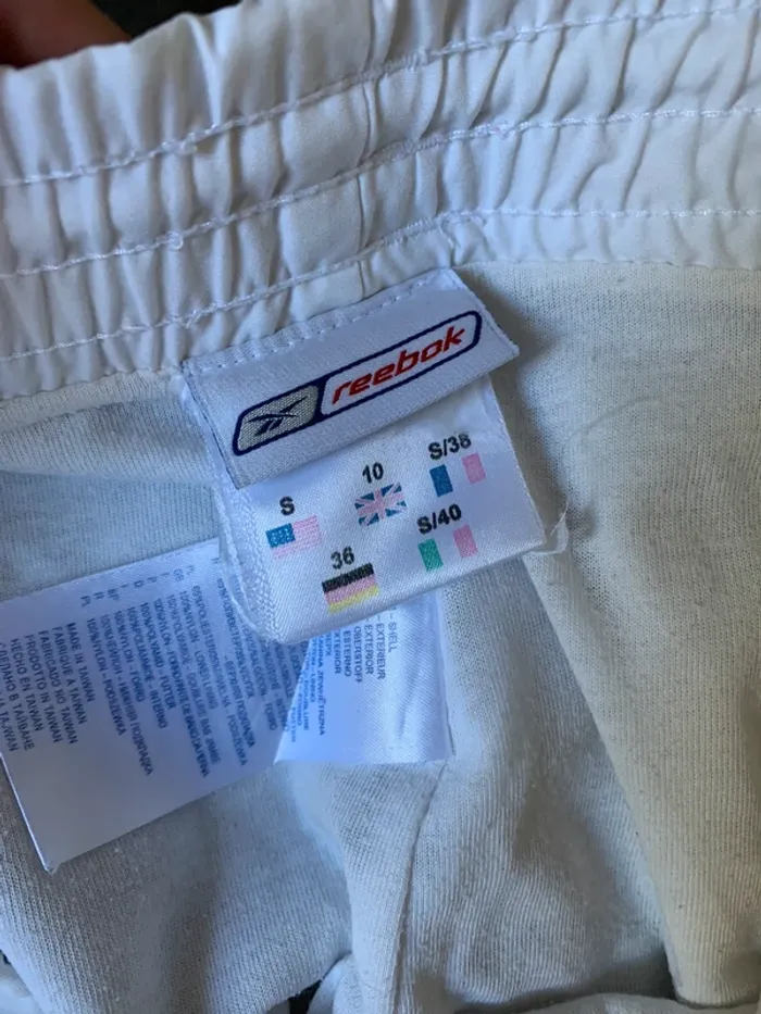 Pantalon de sport Reebok blanc – Taille S/38 - photo numéro 4