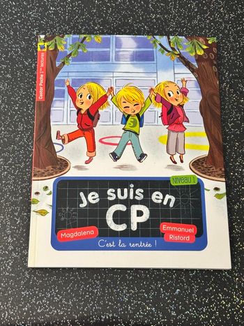 Flammarion jeunesse - je suis en CP niveau 1 c’est la rentrée
