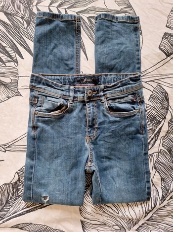 jeans skinny tape à l'œil - tao 12 ans