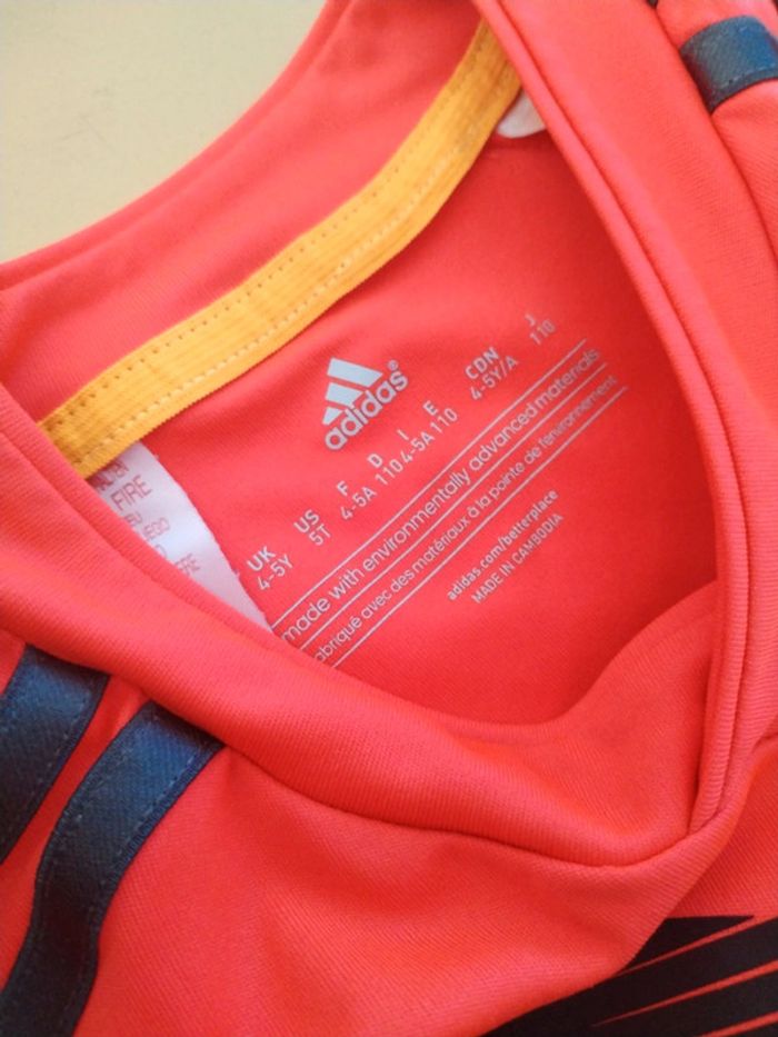 Tee shirt adidas predator 4-5 ans Q - photo numéro 4