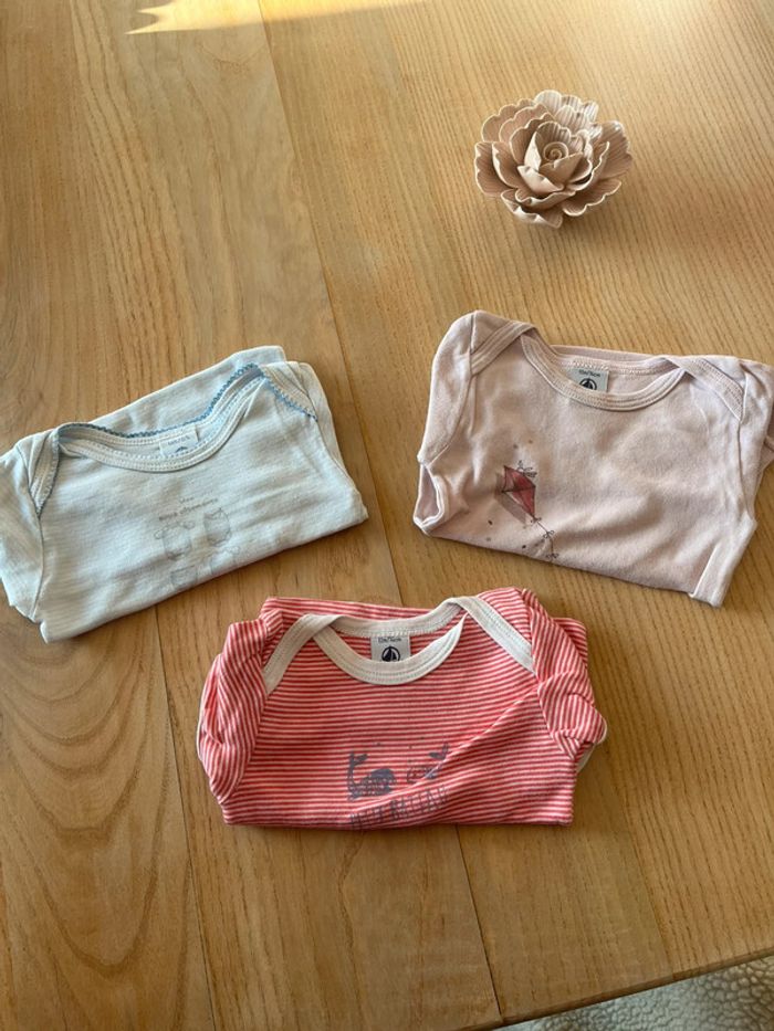 3 bodies Petit Bateau