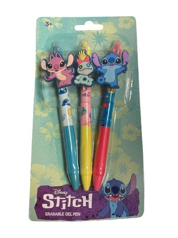 Ensemble papeterie x 3 crayons Disney Lilo et Stitch neuf