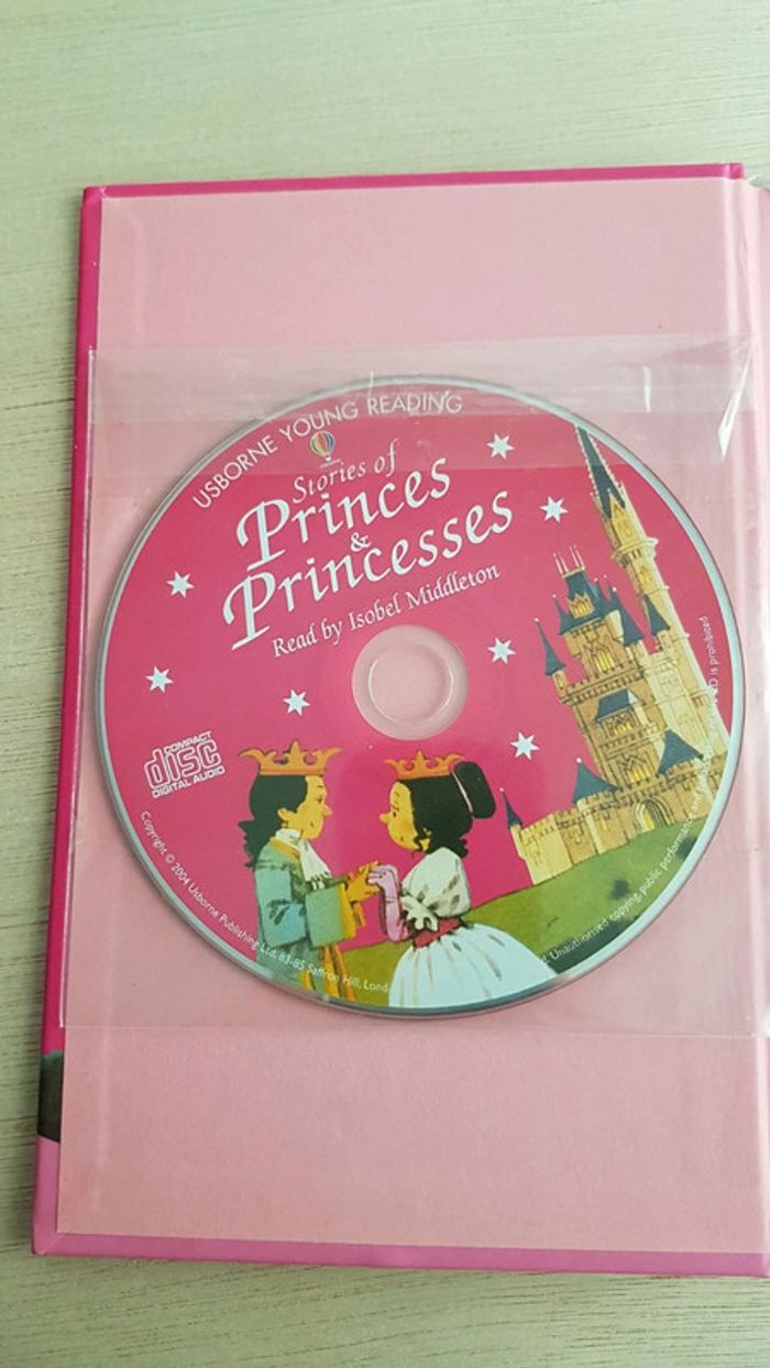 Livre en anglais Usborne princes également princesses avec Cd - photo numéro 3
