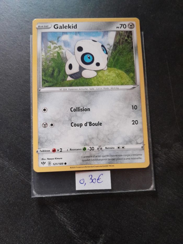 Carte Pokémon Galekid 121/189