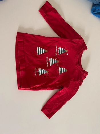 T-shirt manche longue de noël