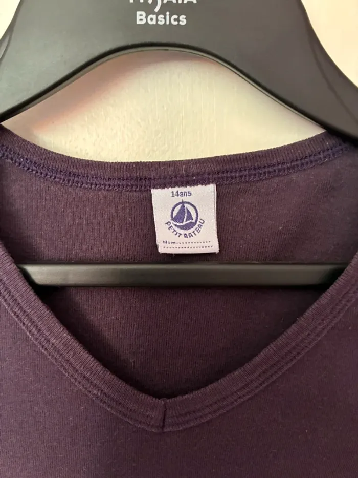 T-shirt manches courtes, 14 ans, Petit bateau. - photo numéro 3