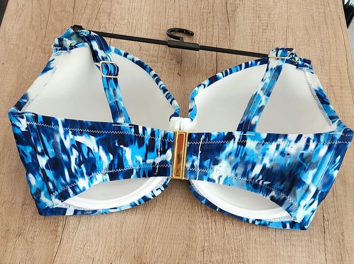 Maillot de bain motif bleu taille 95H / bas XL Parfait - photo numéro 3