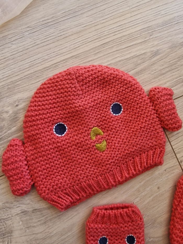 Bonnet et moufles - photo numéro 3