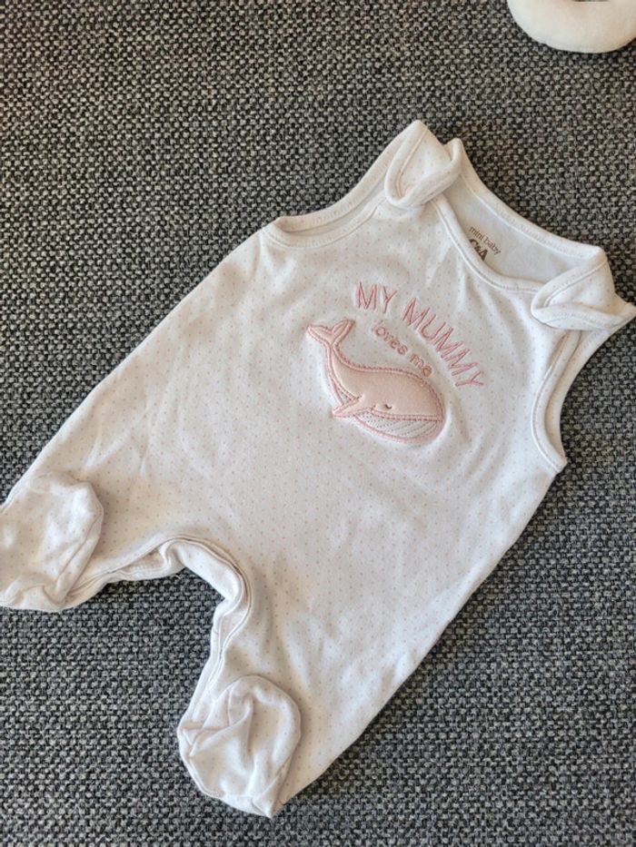 Combinaison en coton fille naissance - photo numéro 5