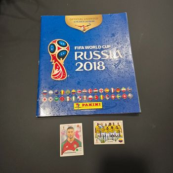Album panini Fifa Word cup Russia 2018 +2 images