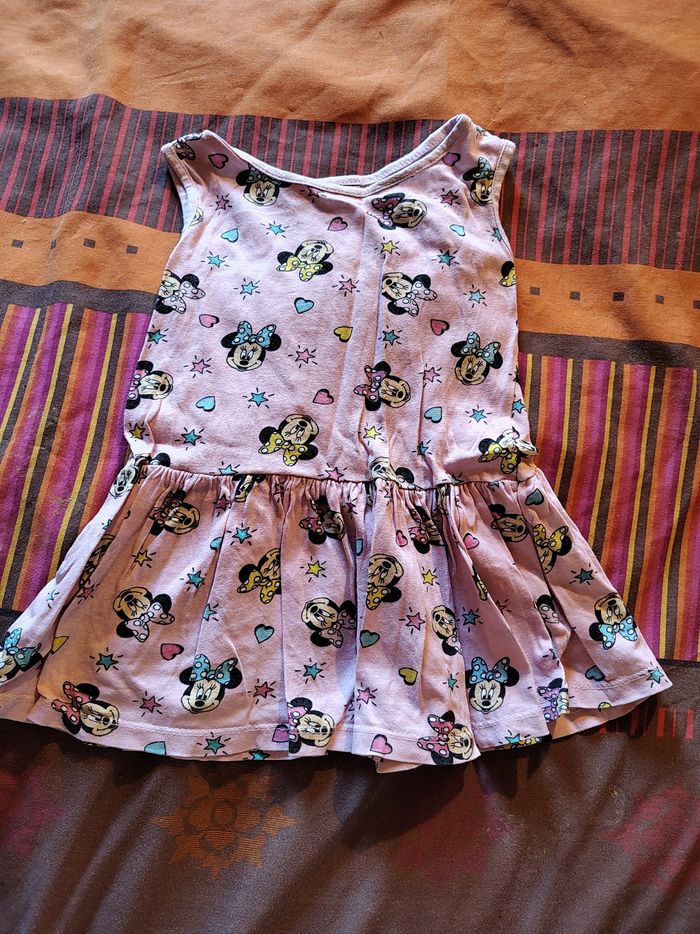 Robe Minnie Mouse – Taille 2 ans