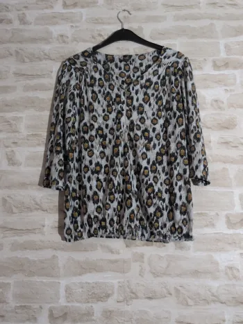 Chemise femme motif panthère – Taille L