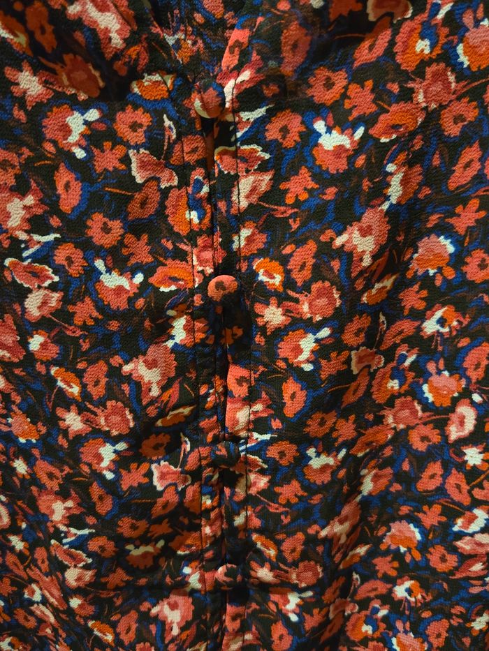 Blouse manches longues à fleurs T.44/46 Kiabi - photo numéro 4