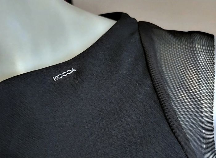 Magnifique robe noire neuve Kocca. Ajourée par endroits. XS34/S36. 🥰 - photo numéro 3