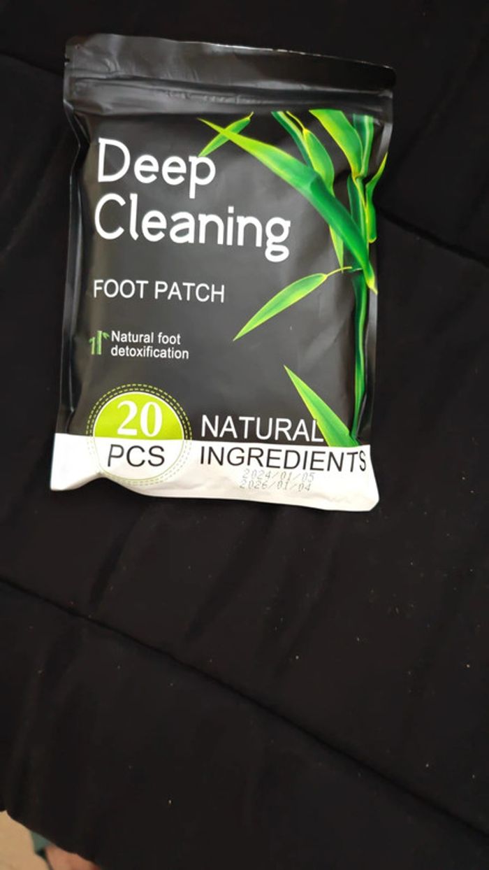 Masque pied deep cleaning