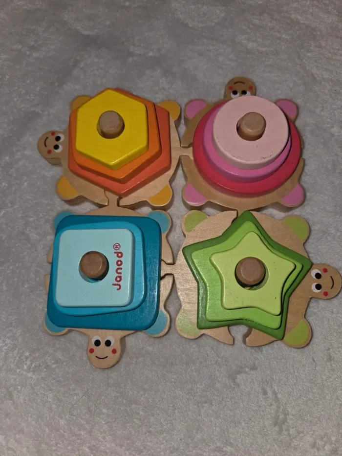 Tortues des formes I Wood – Janod