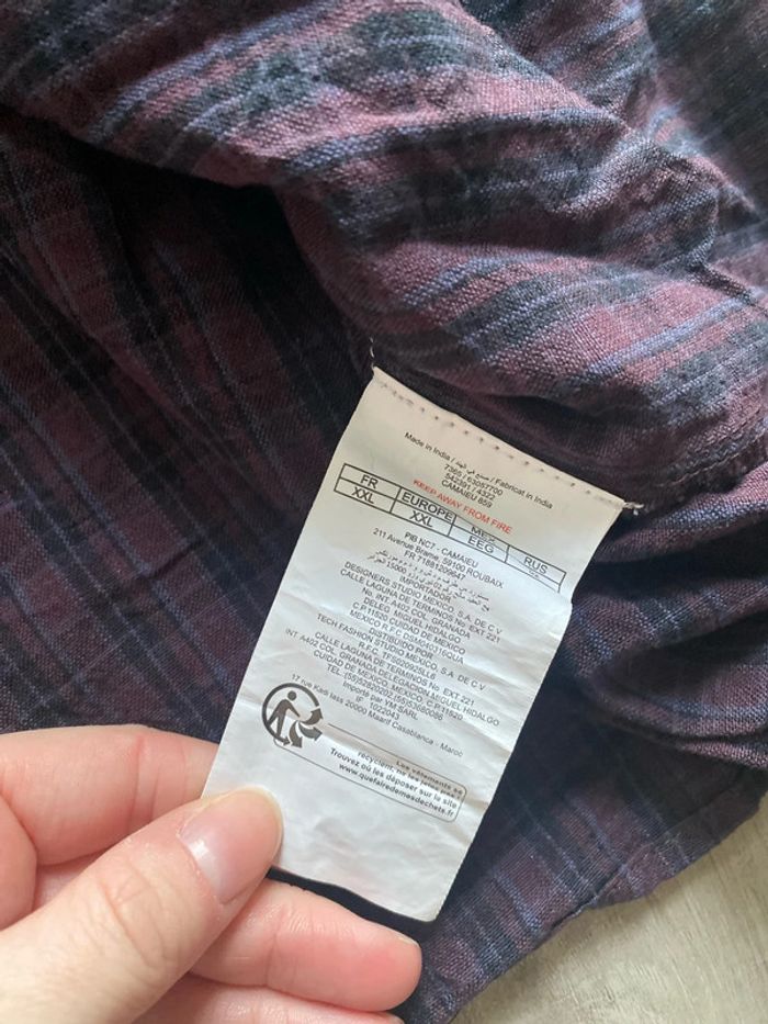 Chemise camaïeu XXL - photo numéro 3