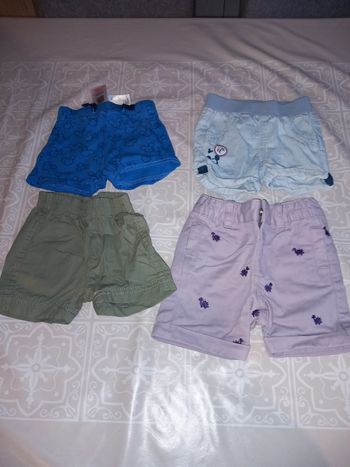 Lots shorts 3 mois
