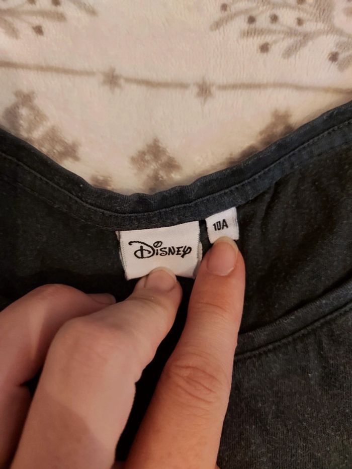 Tee shirt mickey mouse disney noir 10 ans - photo numéro 2