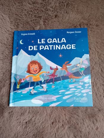Livre Hachette le gala de patinage