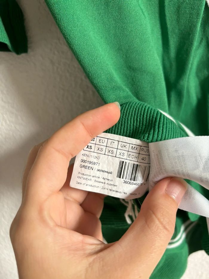 Pull manches courtes vert Naf Naf Taille XS - photo numéro 10