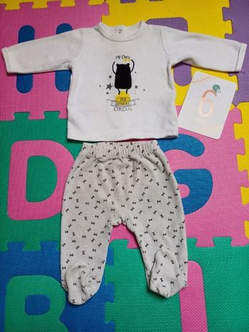 Pyjama vertbaude 6 mois