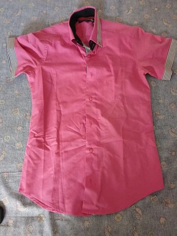 Chemise rose