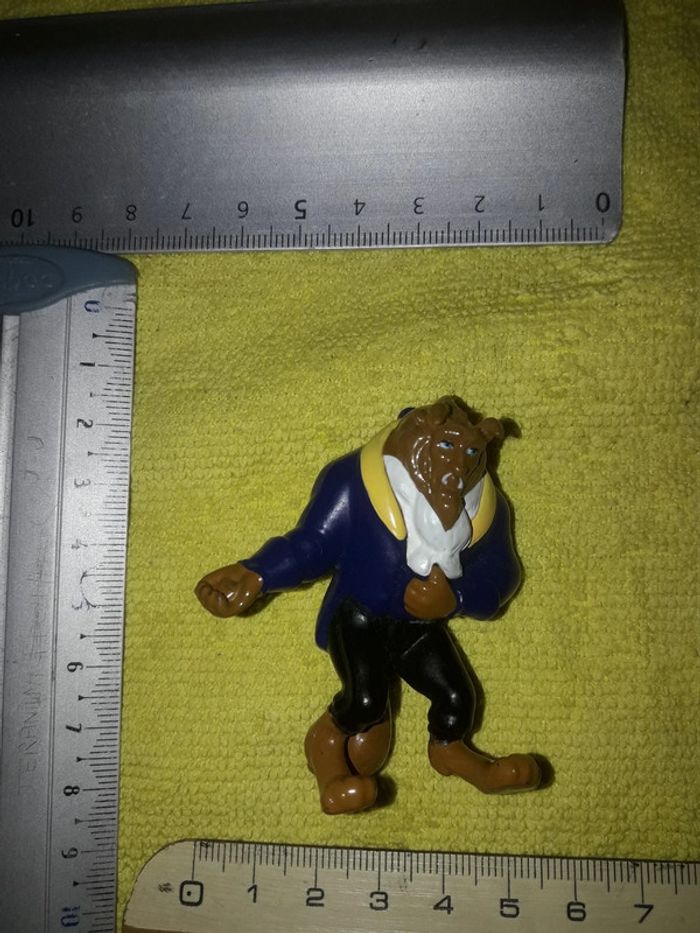 La belle et la bête figurine