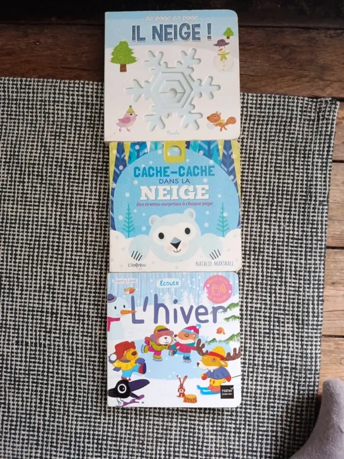 3 livres sur l'hiver