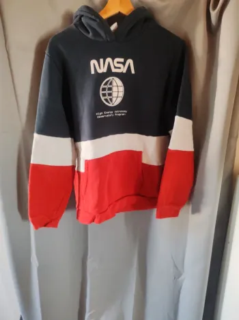 Sweat à capuche nasa