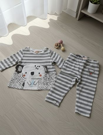 Ensemble bébé 12 mois fille très bon état DPAM