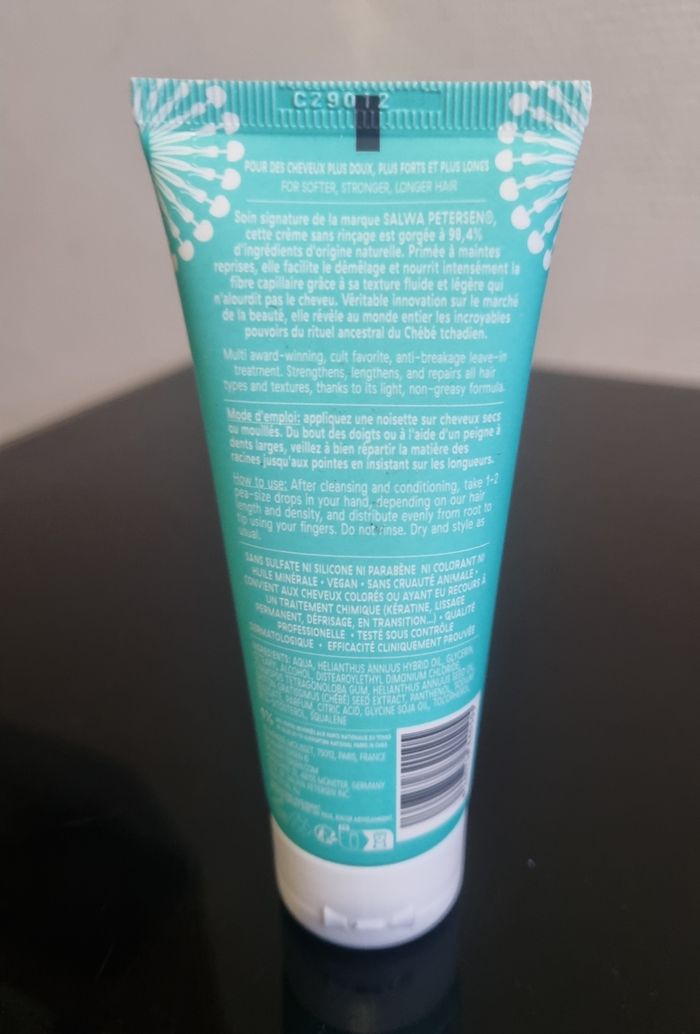 soin démêlant sos longueur sans rinçage salwa petersen 75ml - photo numéro 2