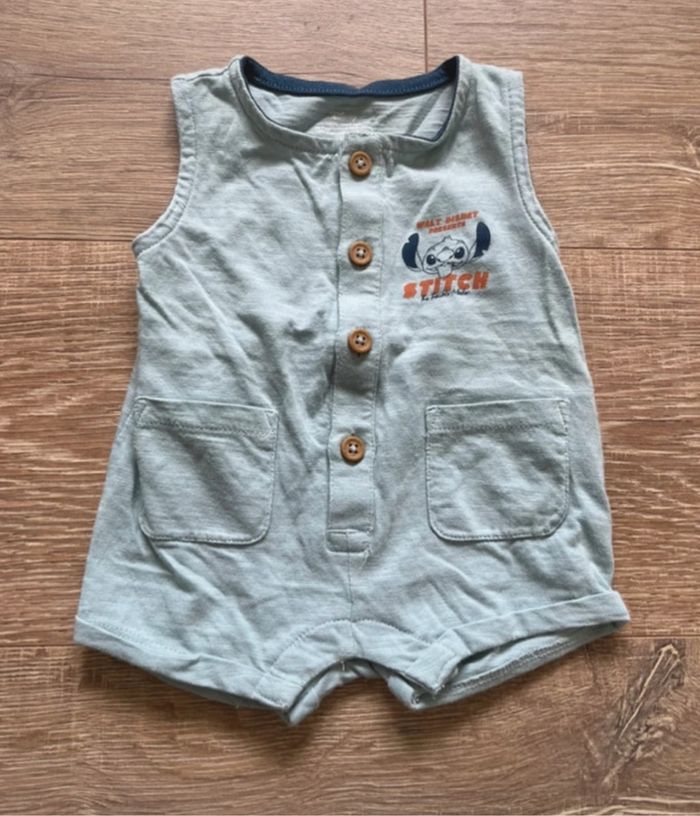 Combi short été bébé 3 mois