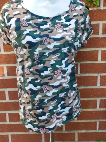 👄 tee shirt camouflage 🌸