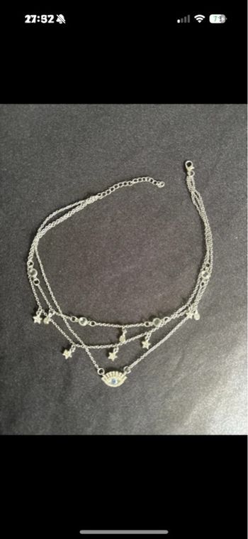 Collier à trois rang œil 