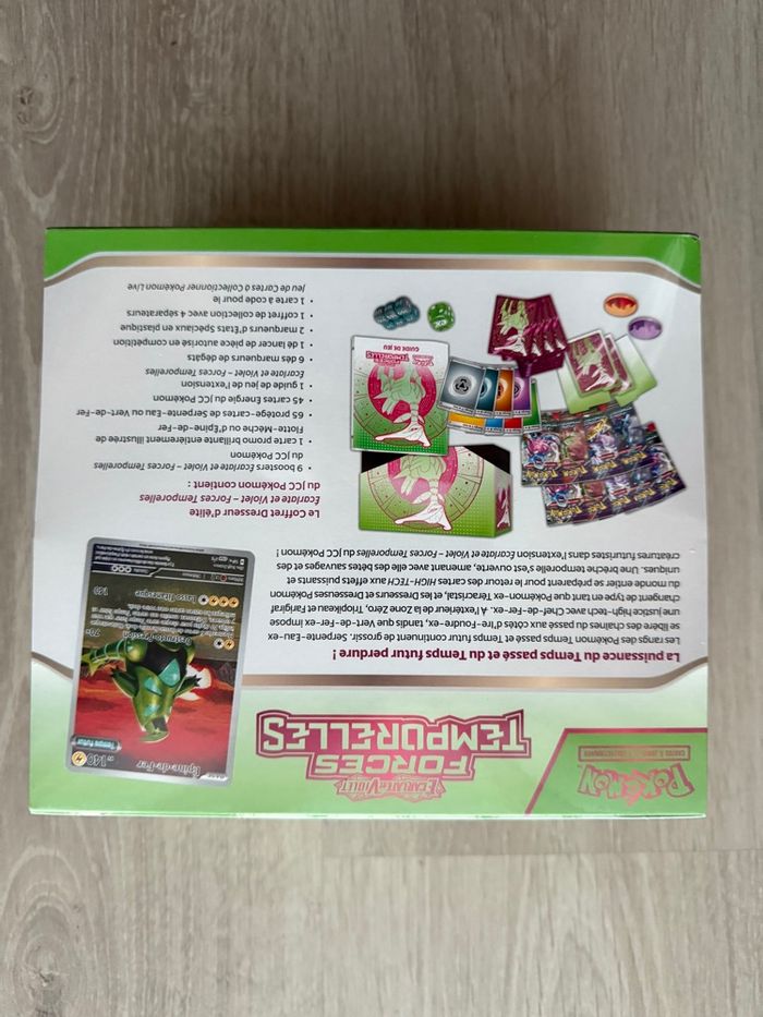 ETB Pokémon Forces Temporelles EV5 - photo numéro 5