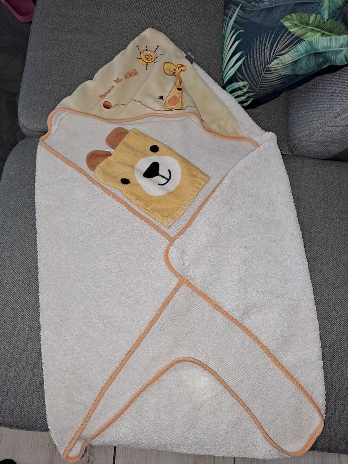 Cap de bain et gants pour enfants