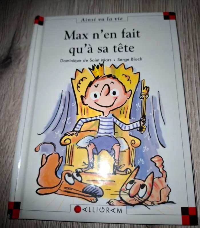 Livre max n' en fait qu' à sa tête