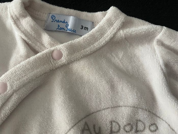 Pyjama 3 mois Prends ton pouce - photo numéro 2
