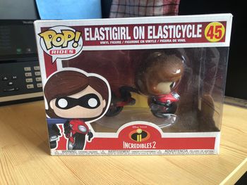 Pop elastigirl on elasticycle 45