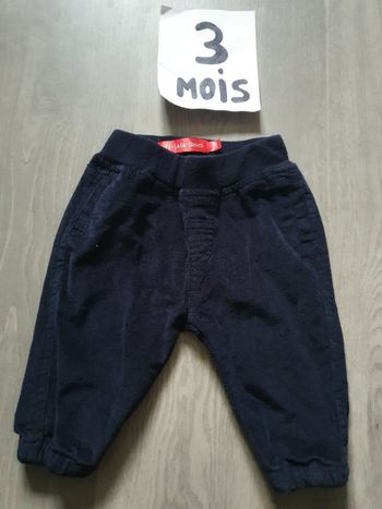 Pantalon 3mois garçon