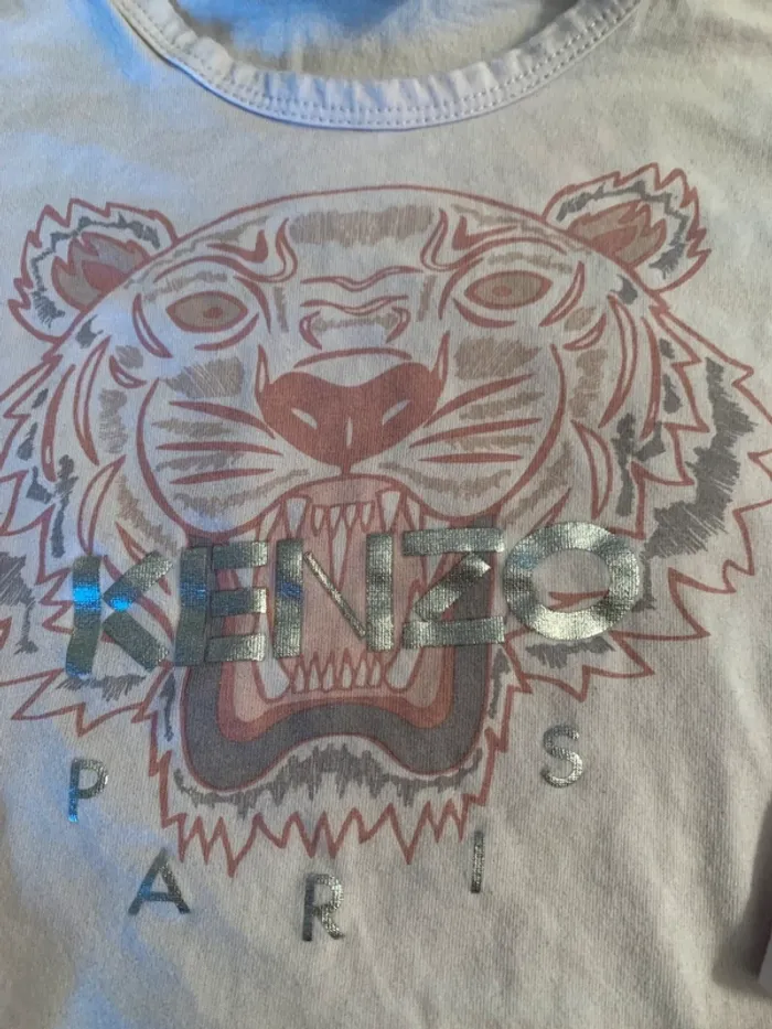 T-shirt manches longues Kenzo taille 3 ans - photo numéro 2