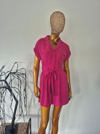 Combishort Femme Fuschia Taille S/36