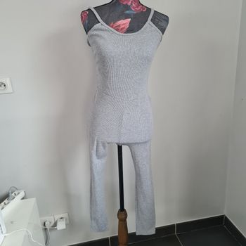 Combinaison pantalon grise